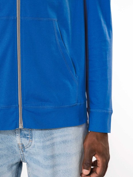 Sweat-shirts à personnaliser KARIBAN Veste coton légère à capuche 