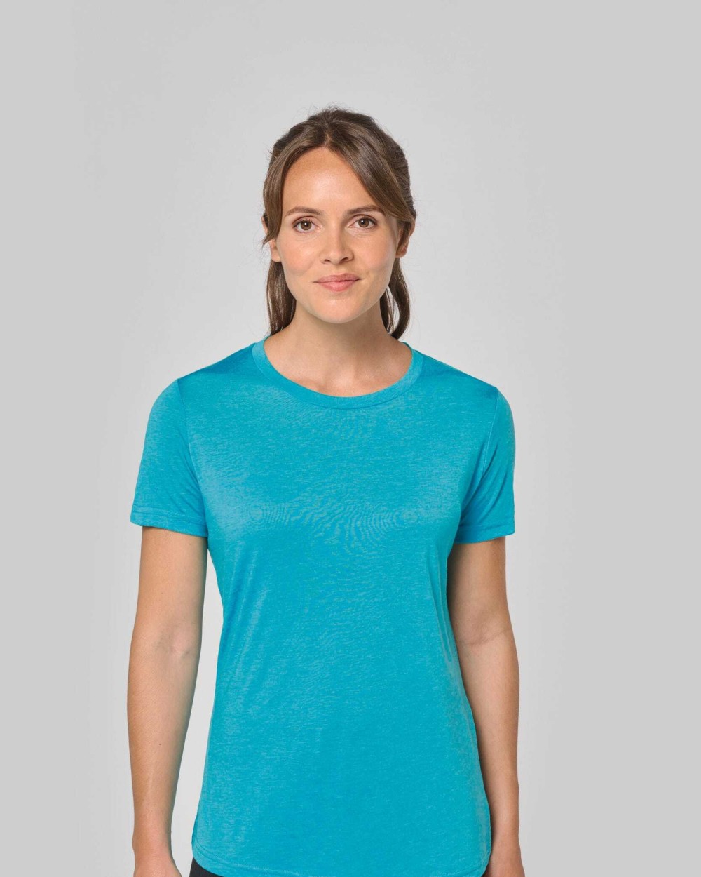 T-shirts PROACT Damessport-T-shirt triblend met ronde hals voor bedrukking &amp; borduring