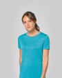T-shirts PROACT Damessport-T-shirt triblend met ronde hals voor bedrukking &amp; borduring