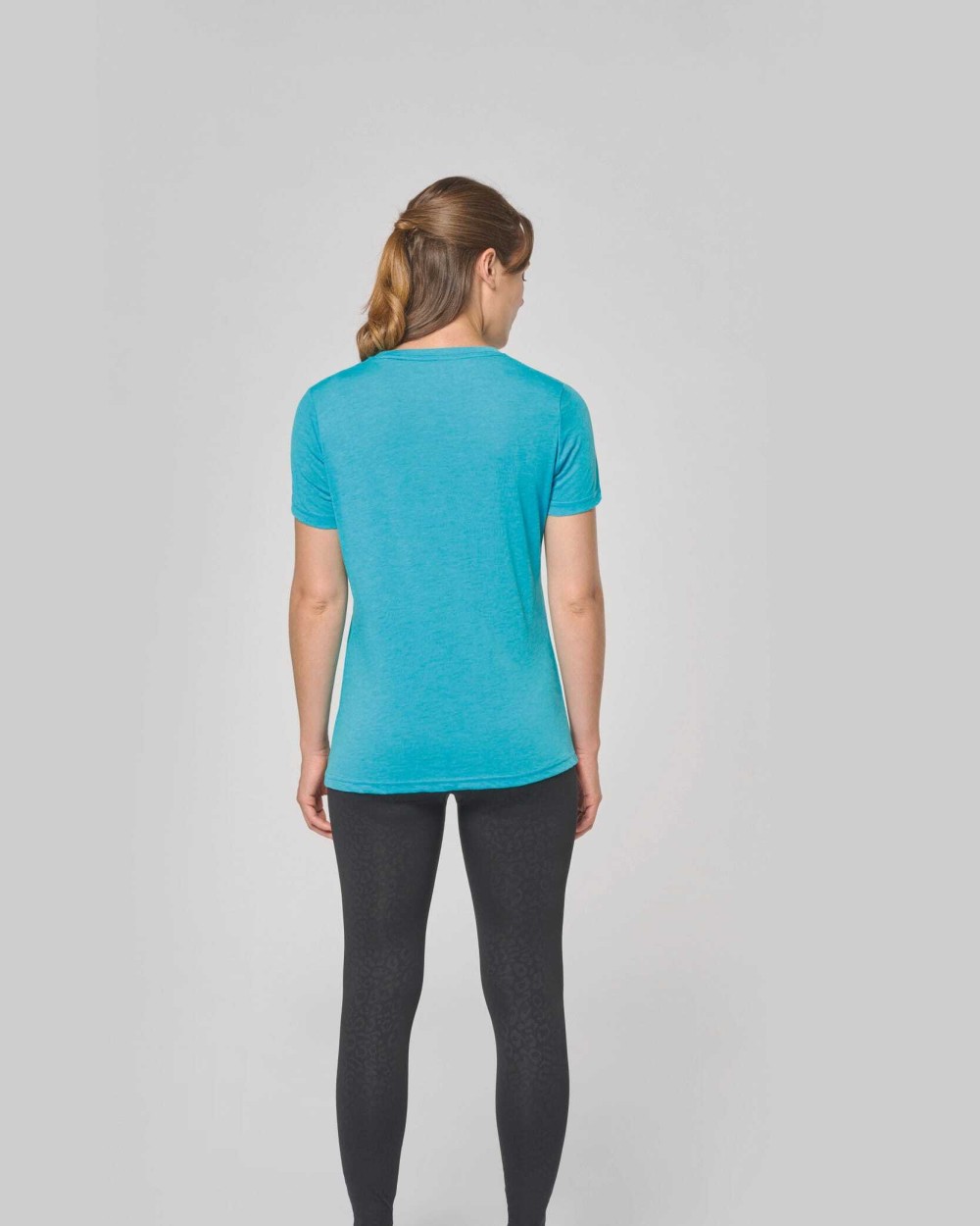 T-shirts PROACT Damessport-T-shirt triblend met ronde hals voor bedrukking &amp; borduring