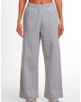 Broeken BUILD YOUR BRAND Ladies Wideleg Sweatpants voor bedrukking &amp; borduring