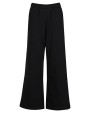 Broeken BUILD YOUR BRAND Ladies Wideleg Sweatpants voor bedrukking &amp; borduring