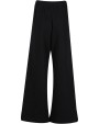 BUILD YOUR BRAND Ladies Wideleg Sweatpants Hosen personalisierbar