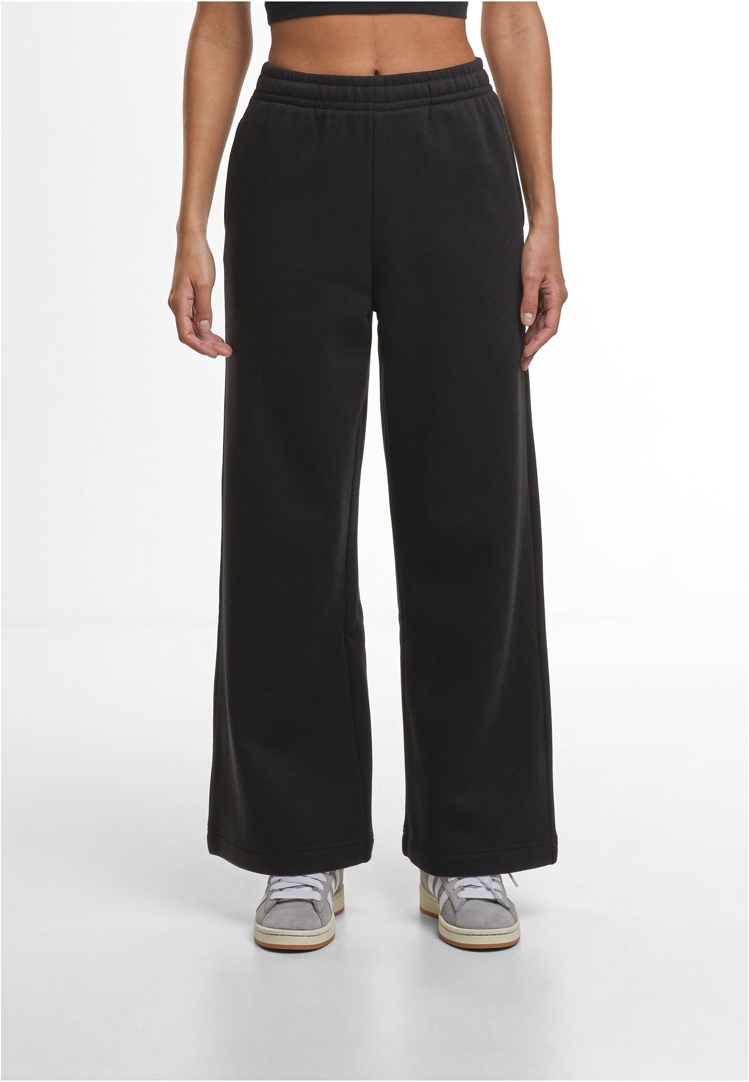 Pantalons personnalisable BUILD YOUR BRAND Ladies Wideleg Sweatpants