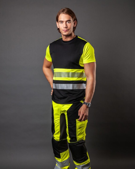 Pantalons personnalisable PROJOB 6513 PANTALON POLYCOTON - EN ISO 20471 CLASSE 2/1