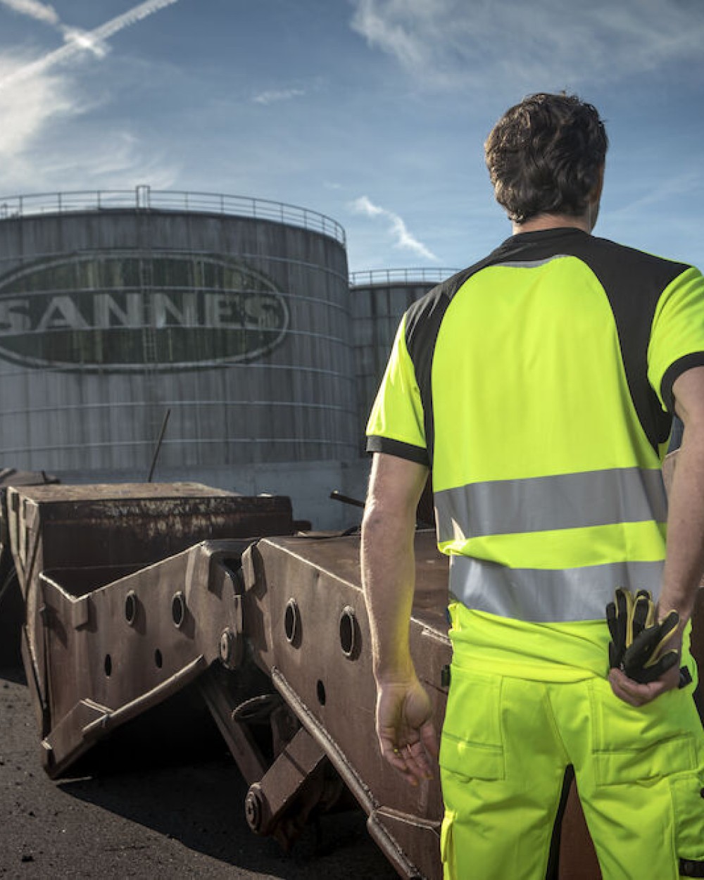 Pantalons personnalisable PROJOB 6513 PANTALON POLYCOTON - EN ISO 20471 CLASSE 2/1