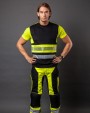 Broeken PROJOB 6513 SIGNALISATIEBROEK MET KNIEZAKKEN EN SPIJKERZAKKEN EN ISO 20471 KLASSE 2 voor bedrukking &amp; borduring