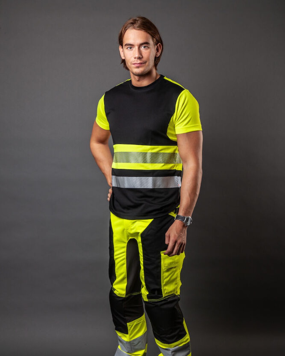 PROJOB 6513 ARBEITSHOSE EN ISO 20471 KLASSE 2/1 Hosen personalisierbar