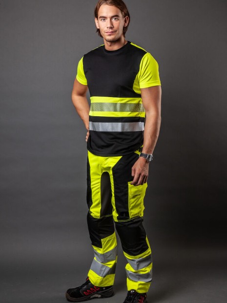 Pantalons à personnaliser PROJOB 6513 PANTALON POLYCOTON - EN ISO 20471 CLASSE 2/1 