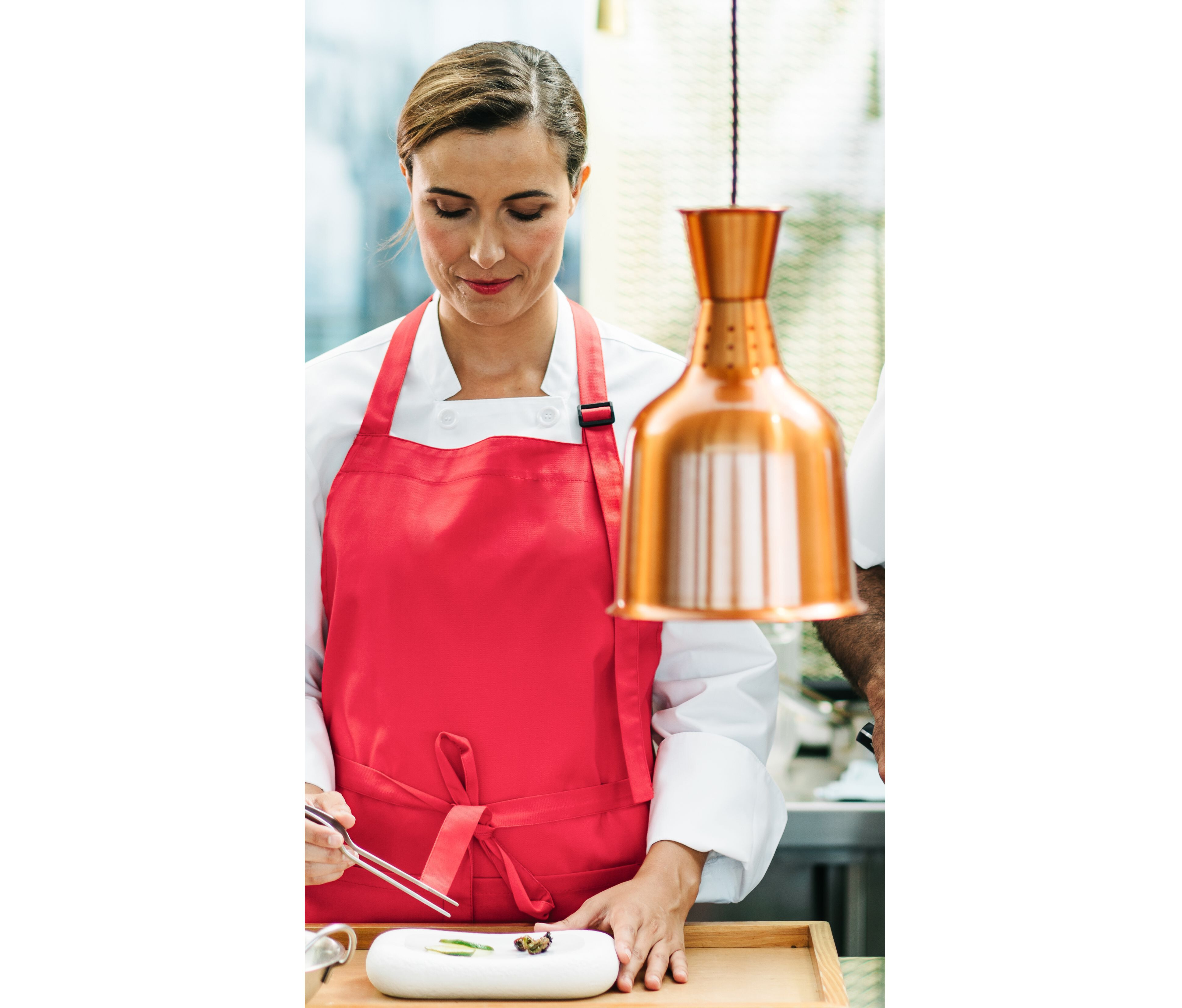 Schorten VELILLA BIB APRON WITH POCKET voor bedrukking &amp; borduring