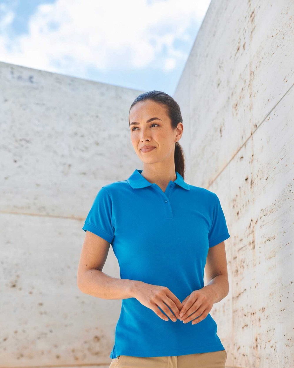HENBURY Ladies Coolplus®  Poloshirt Poloshirts personalisierbar