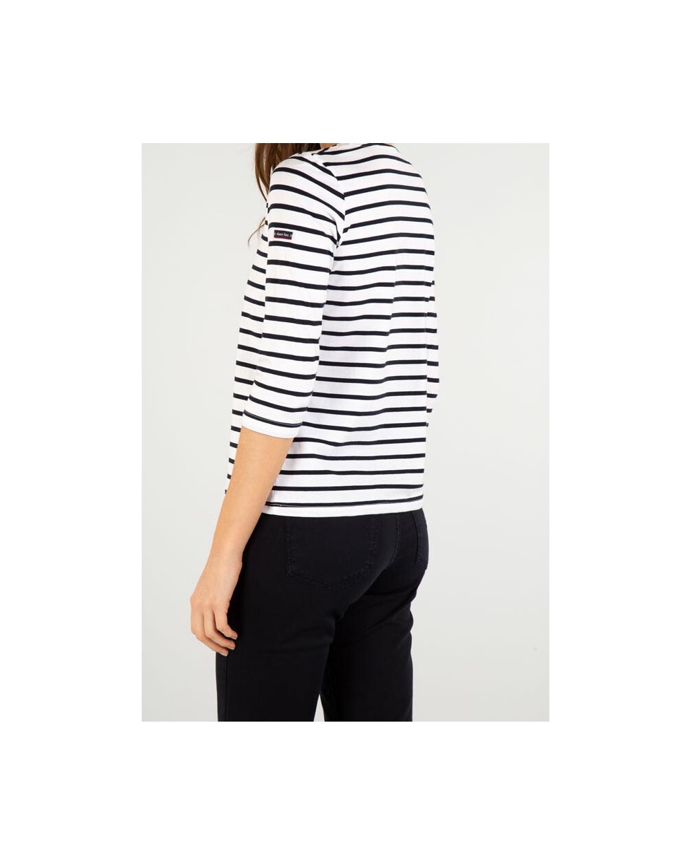 T-shirts ARMOR LUX "CAP COZ" 3/4 LENGTH SLEEVE BRETON STRIPED T-SHIRT voor bedrukking &amp; borduring