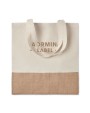 Tassen & Zakken 4DO Boodschappentas met jute voor bedrukking &amp; borduring