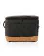 4DO Impact AWARE™ XL RPET Two-Tone Kühltasche mit Korkdetail Taschen personalisierbar