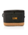 4DO Impact AWARE™ XL RPET Two-Tone Kühltasche mit Korkdetail Taschen personalisierbar