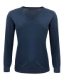 Pulls personnalisable J. HARVEST & FROST Merino V Pull-Over Femmes