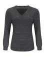Pulls personnalisable J. HARVEST & FROST Merino V Pull-Over Femmes