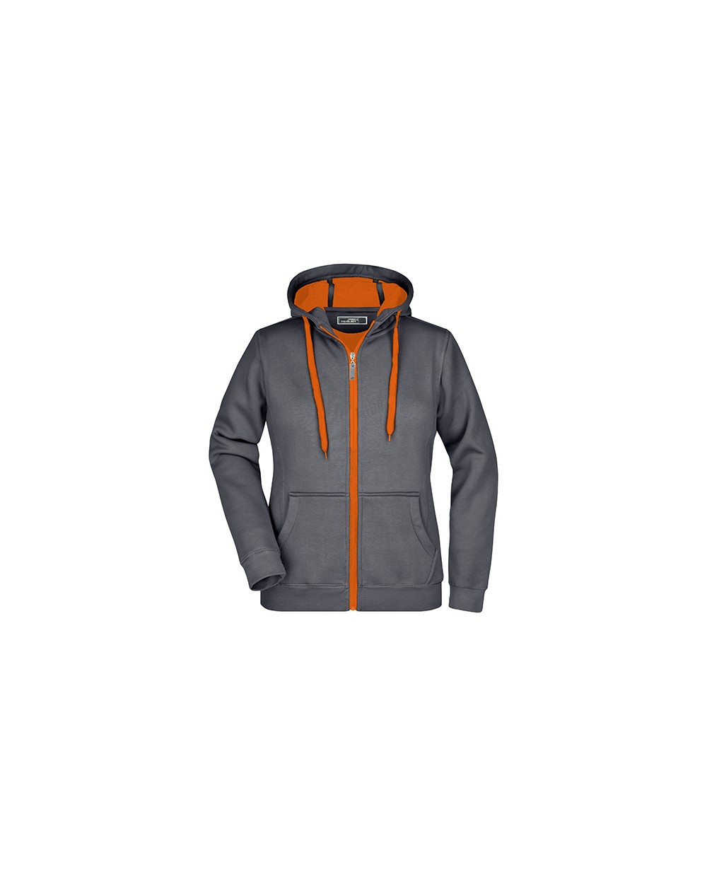 Sweaters & hoodies JAMES & NICHOLSON Ladies' Doubleface Jacket voor bedrukking &amp; borduring