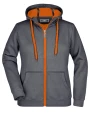 Sweat-shirts personnalisable JAMES & NICHOLSON Ladies' Doubleface Jacket