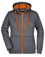 Sweaters & hoodies JAMES & NICHOLSON Ladies' Doubleface Jacket voor bedrukking &amp; borduring