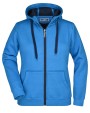 Sweat-shirts personnalisable JAMES & NICHOLSON Ladies' Doubleface Jacket