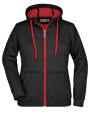 JAMES & NICHOLSON Ladies' Doubleface Jacket Sweatshirts personalisierbar