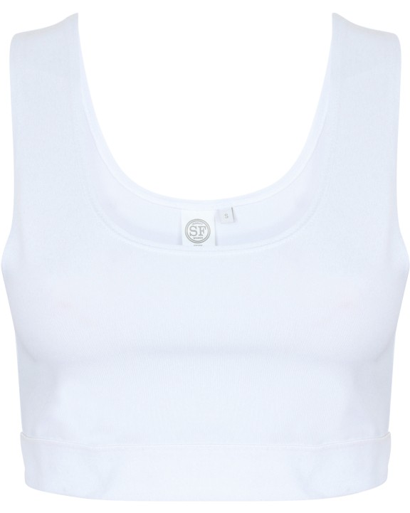 T-shirts SKINNIFIT Women's Fashion Crop Top voor bedrukking &amp; borduring