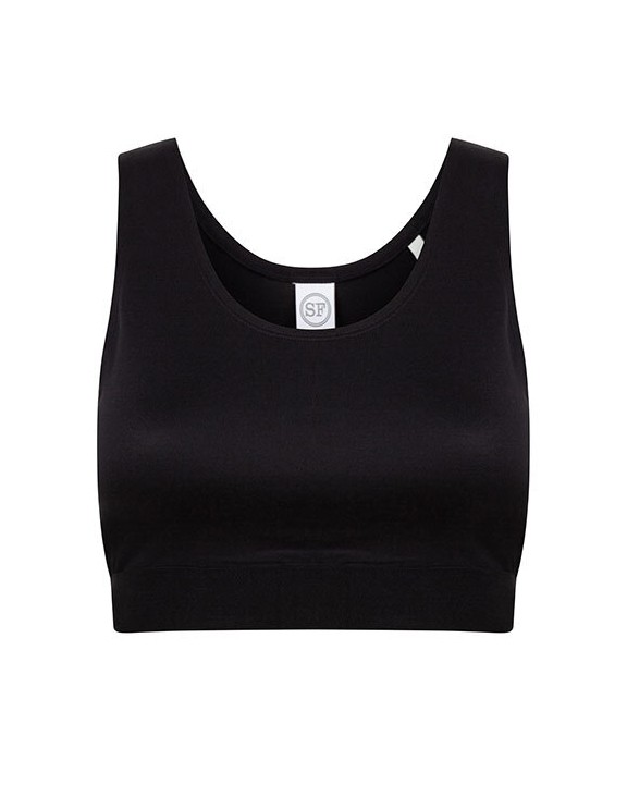 T-shirts SKINNIFIT Women's Fashion Crop Top voor bedrukking &amp; borduring