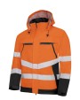 Vestes personnalisable PROJOB 6440 PARKA PRIO HV - EN ISO 20471 CLASSE 3 / EN 343 CLASSE 3/3