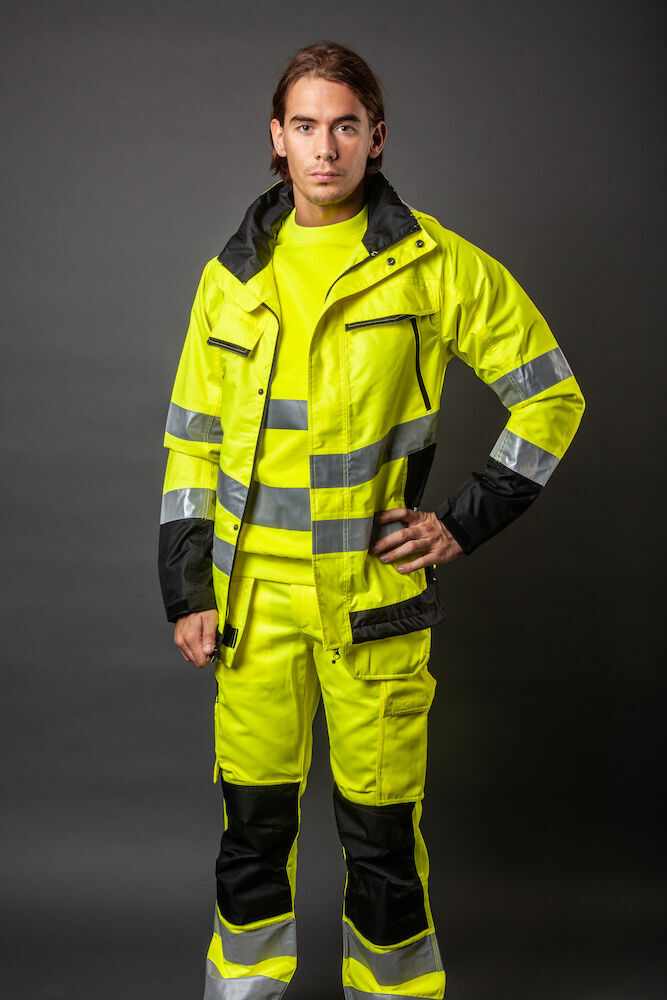 Vestes personnalisable PROJOB 6440 PARKA PRIO HV - EN ISO 20471 CLASSE 3 / EN 343 CLASSE 3/3