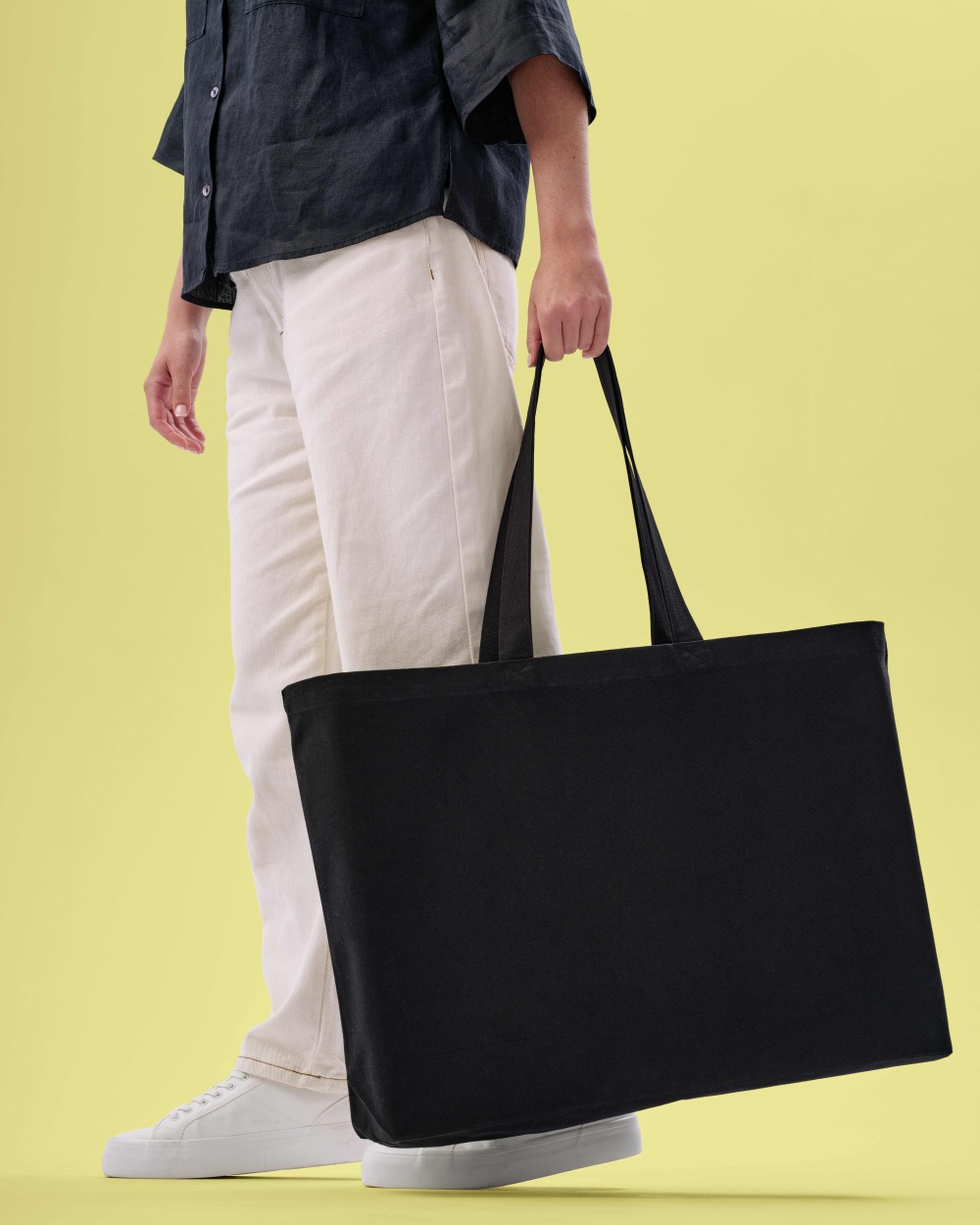 Tassen & Zakken NUTSHELL Billie recycled luxe maxi tote voor bedrukking &amp; borduring