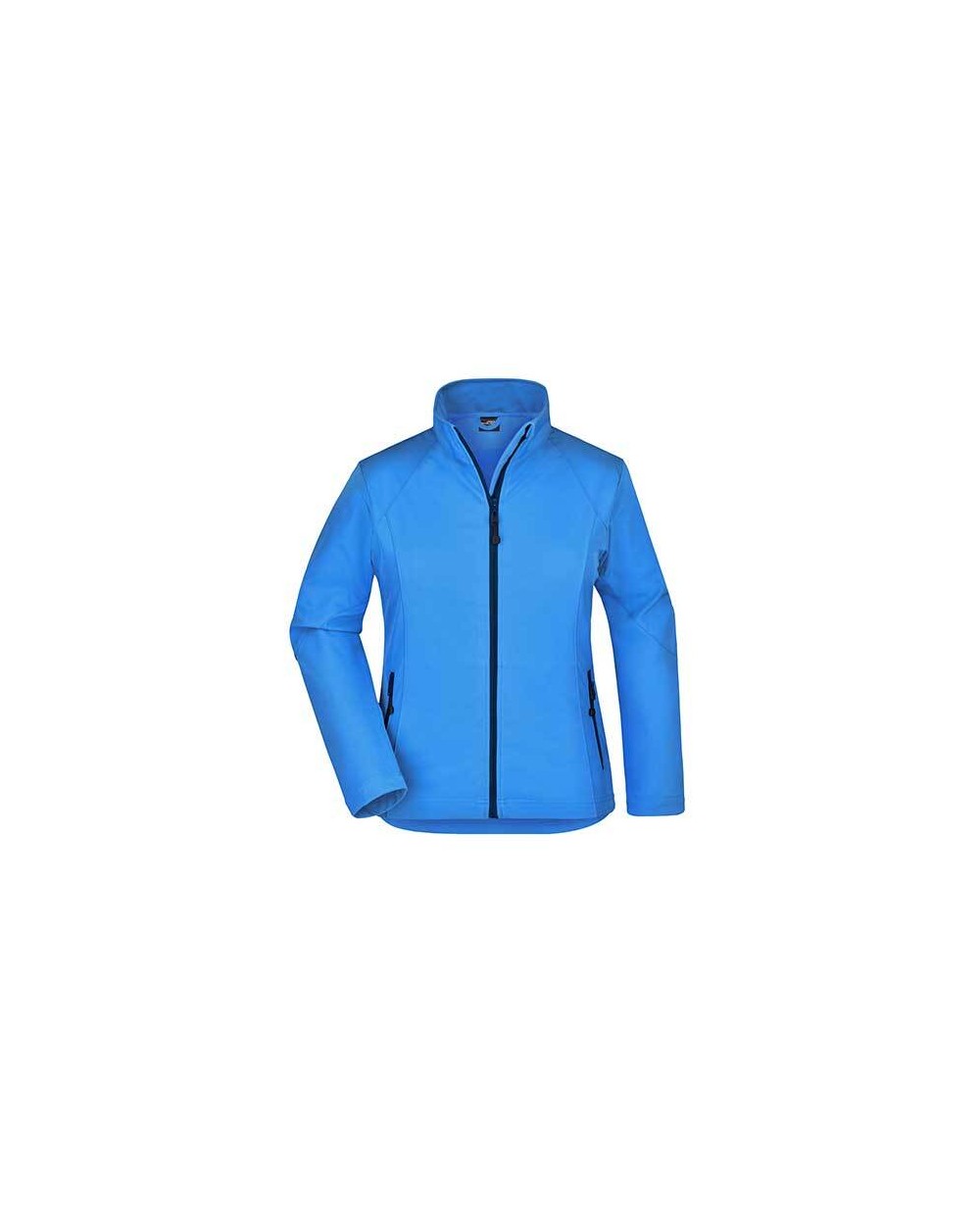 Softshells JAMES & NICHOLSON Ladies` Softshell Jacket voor bedrukking &amp; borduring