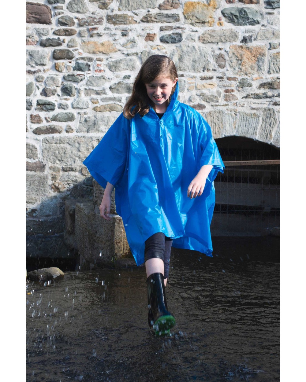 Jassen SPLASHMACS Poncho voor bedrukking &amp; borduring