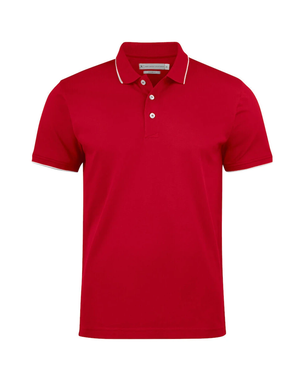 Polos personnalisable JAMES-HARVEST POLO GREENVILLE COUPE SLIM
