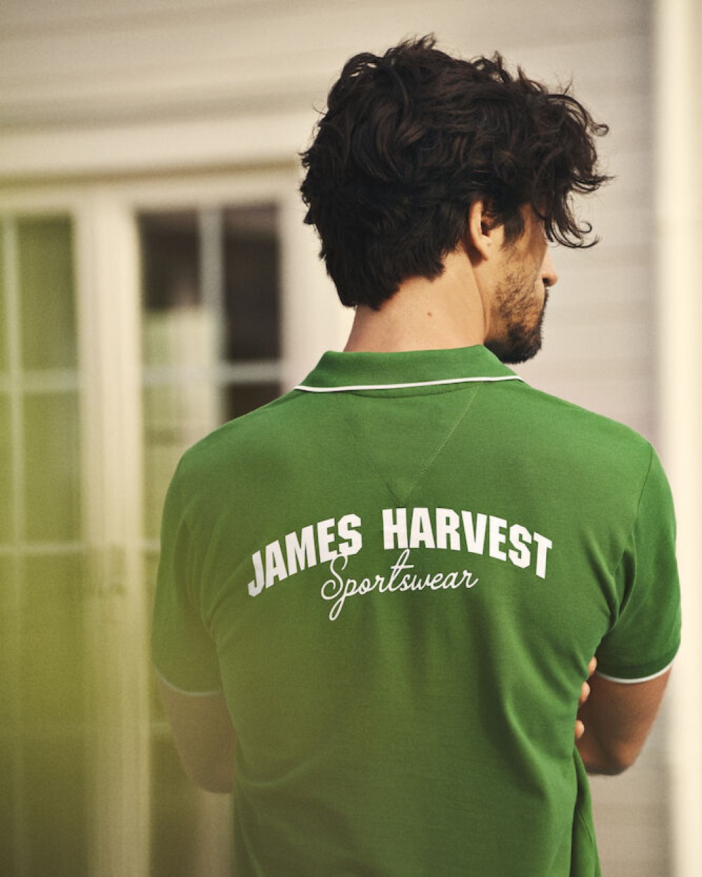 Polos personnalisable JAMES-HARVEST POLO GREENVILLE COUPE SLIM