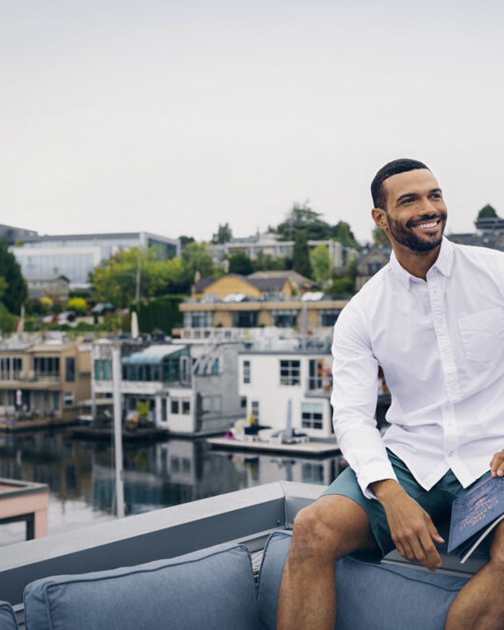 Bermuda's & Shorts CUTTER & BUCK Edgemont Shorts Heren voor bedrukking &amp; borduring