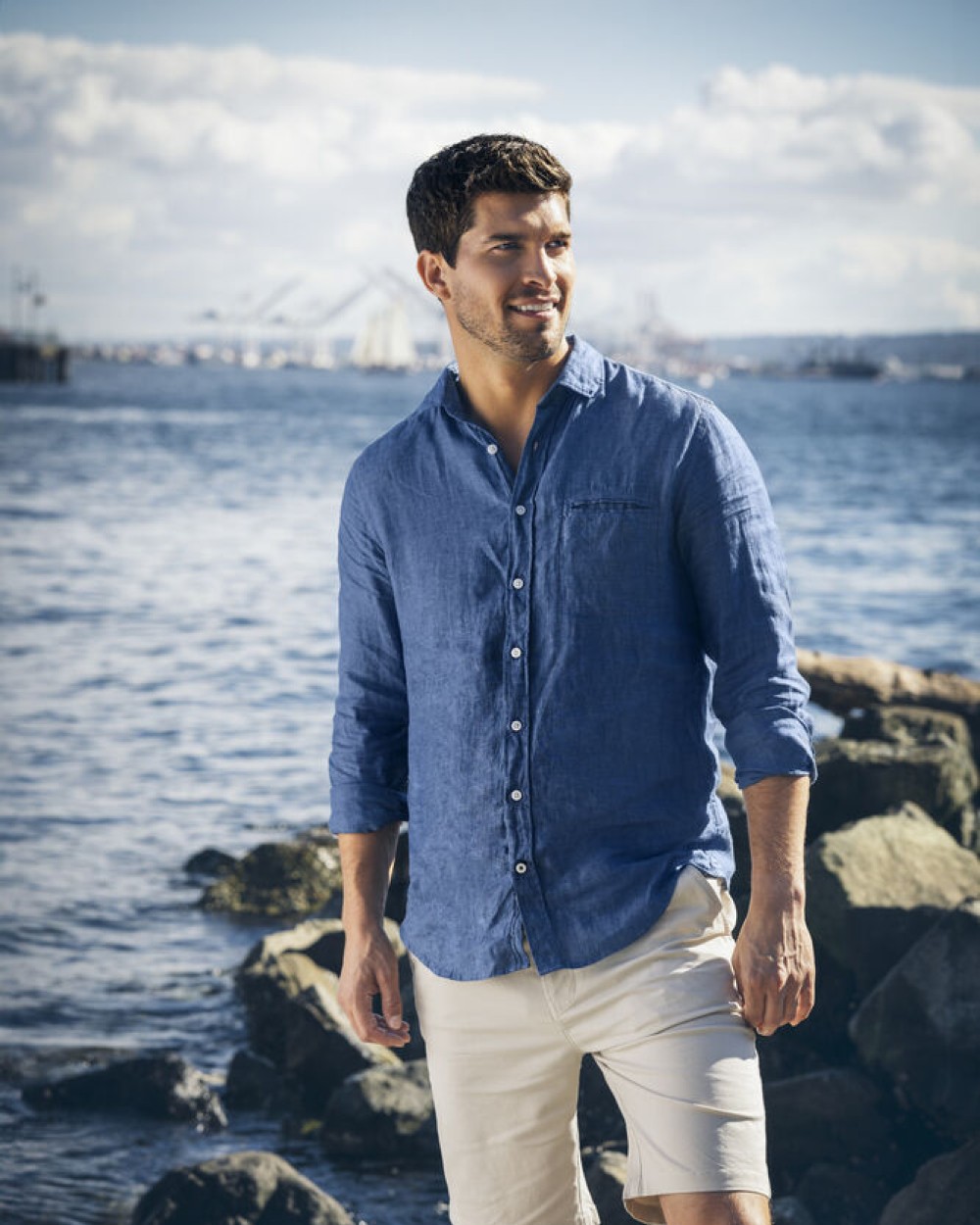 Bermuda's & Shorts CUTTER & BUCK Edgemont Shorts Heren voor bedrukking &amp; borduring