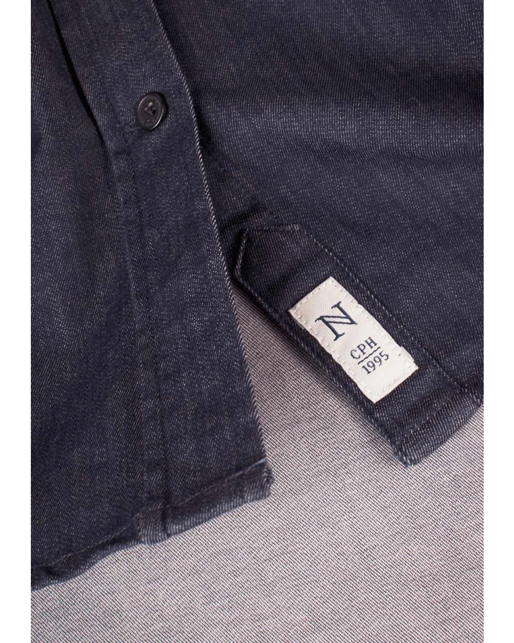 Chemises personnalisable NIMBUS Torrance pour femmes - chemise en denim brut et stylé