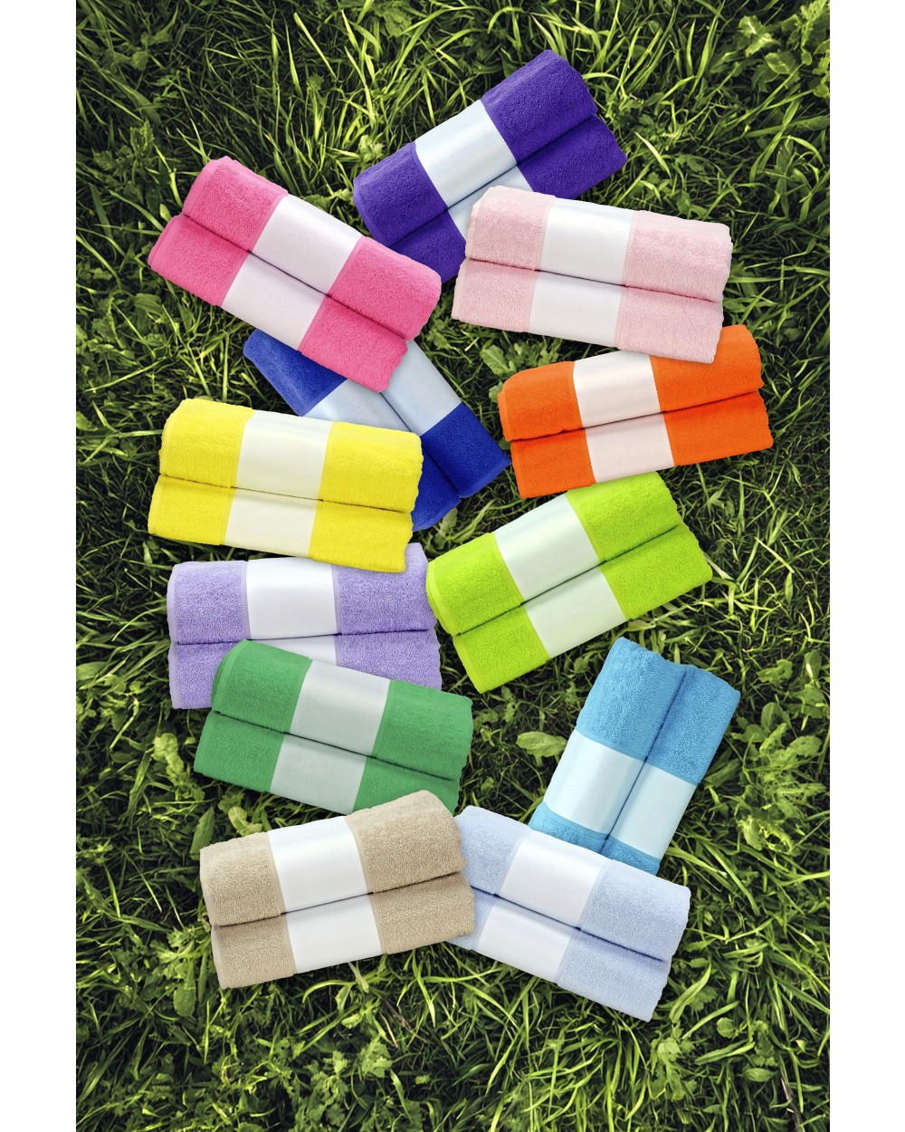 Produits éponges personnalisable A&R SubliMe Bath Towel