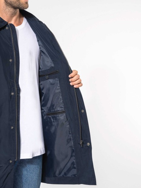 Vestes à personnaliser KARIBAN Trench léger homme 