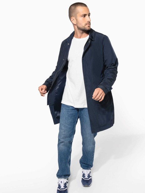 Vestes à personnaliser KARIBAN Trench léger homme 