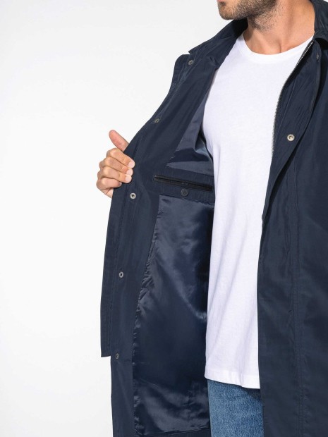Vestes à personnaliser KARIBAN Trench léger homme 