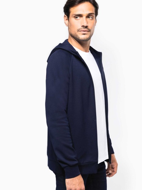 Sweat-shirts à personnaliser KARIBAN Veste zippée à capuche homme 