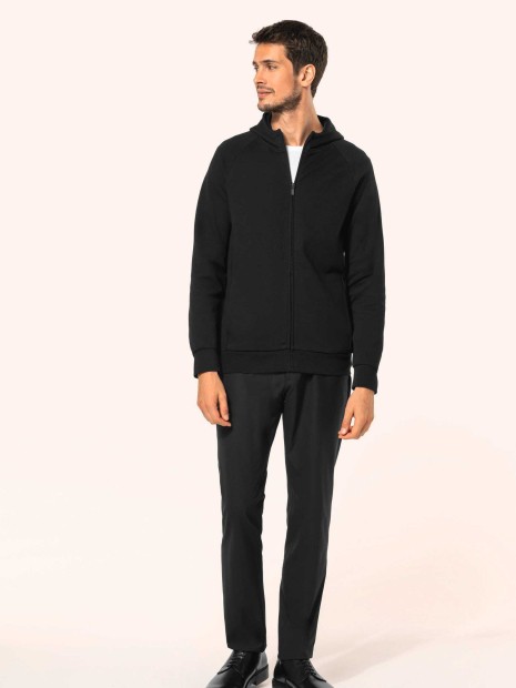 Sweat-shirts à personnaliser KARIBAN Veste zippée à capuche homme 