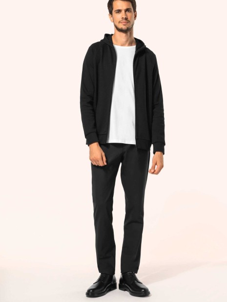 Sweat-shirts à personnaliser KARIBAN Veste zippée à capuche homme 