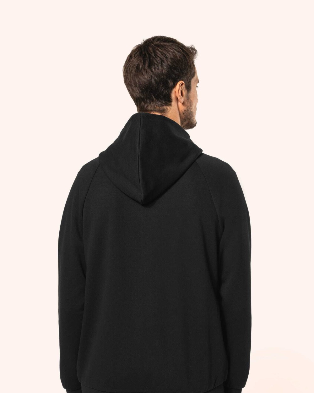 KARIBAN Herren-Reißverschlussjacke mit Kapuze Sweatshirts personalisierbar