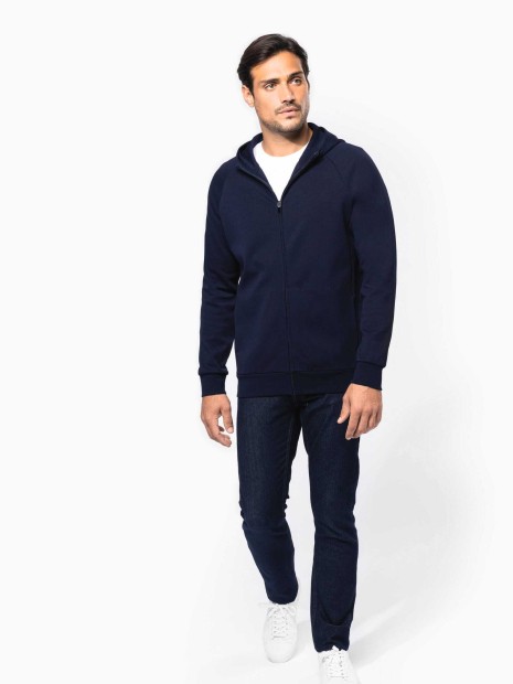 Sweat-shirts à personnaliser KARIBAN Veste zippée à capuche homme 