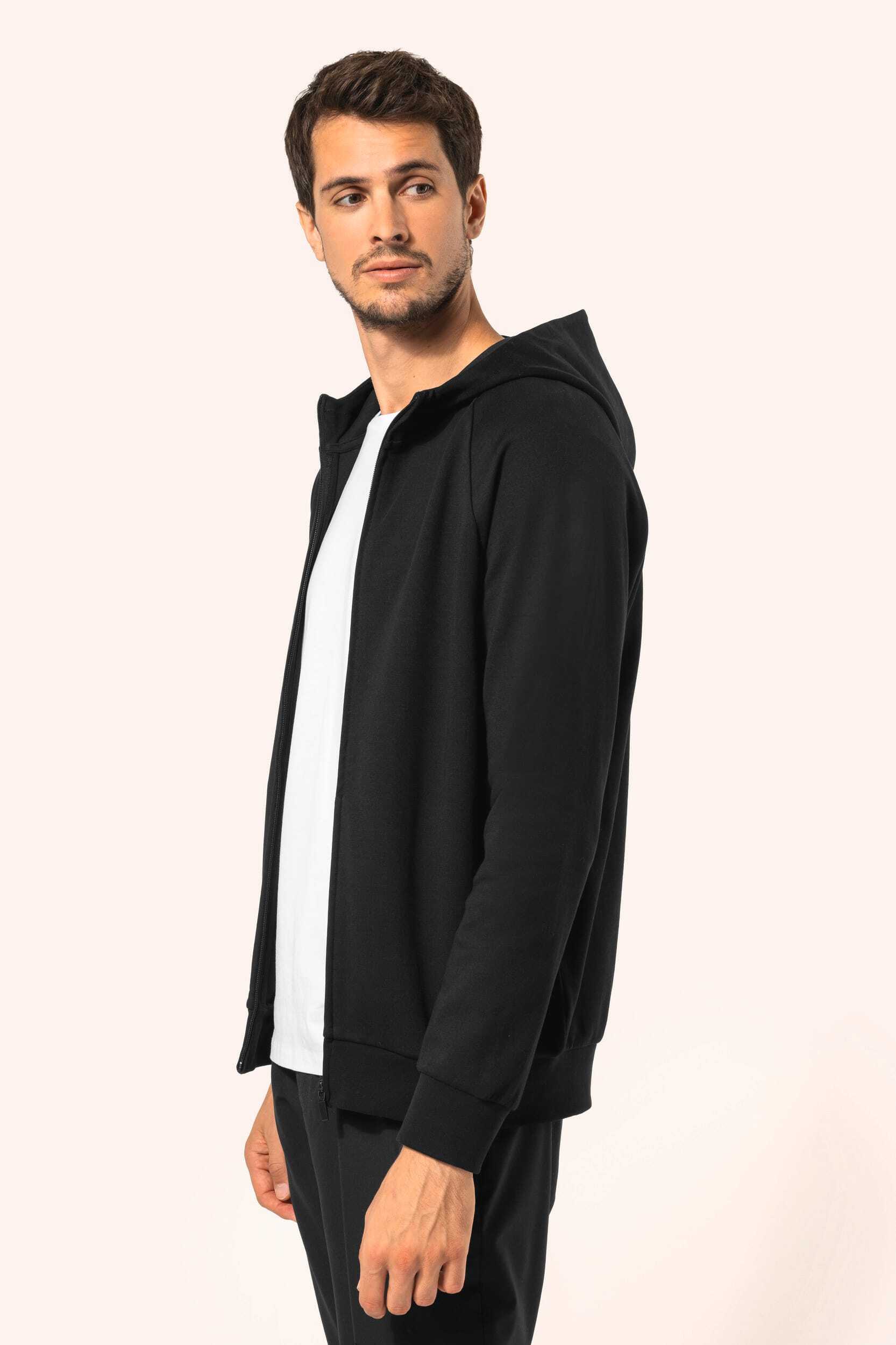 Sweat-shirts personnalisable KARIBAN Veste zippée à capuche homme