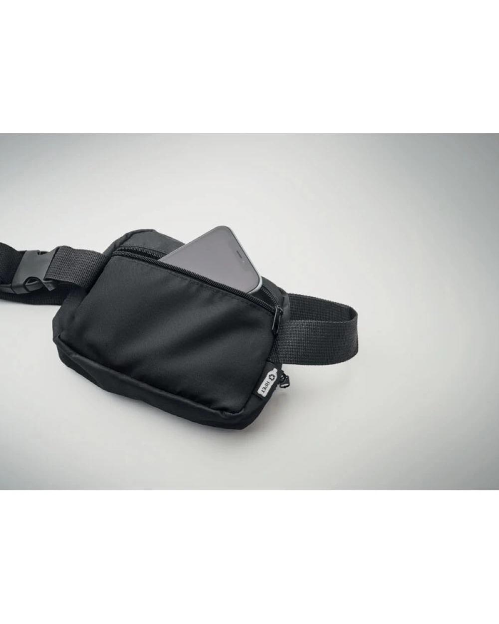 Tassen & Zakken 4DO 300D RPET polyester heuptas voor bedrukking &amp; borduring