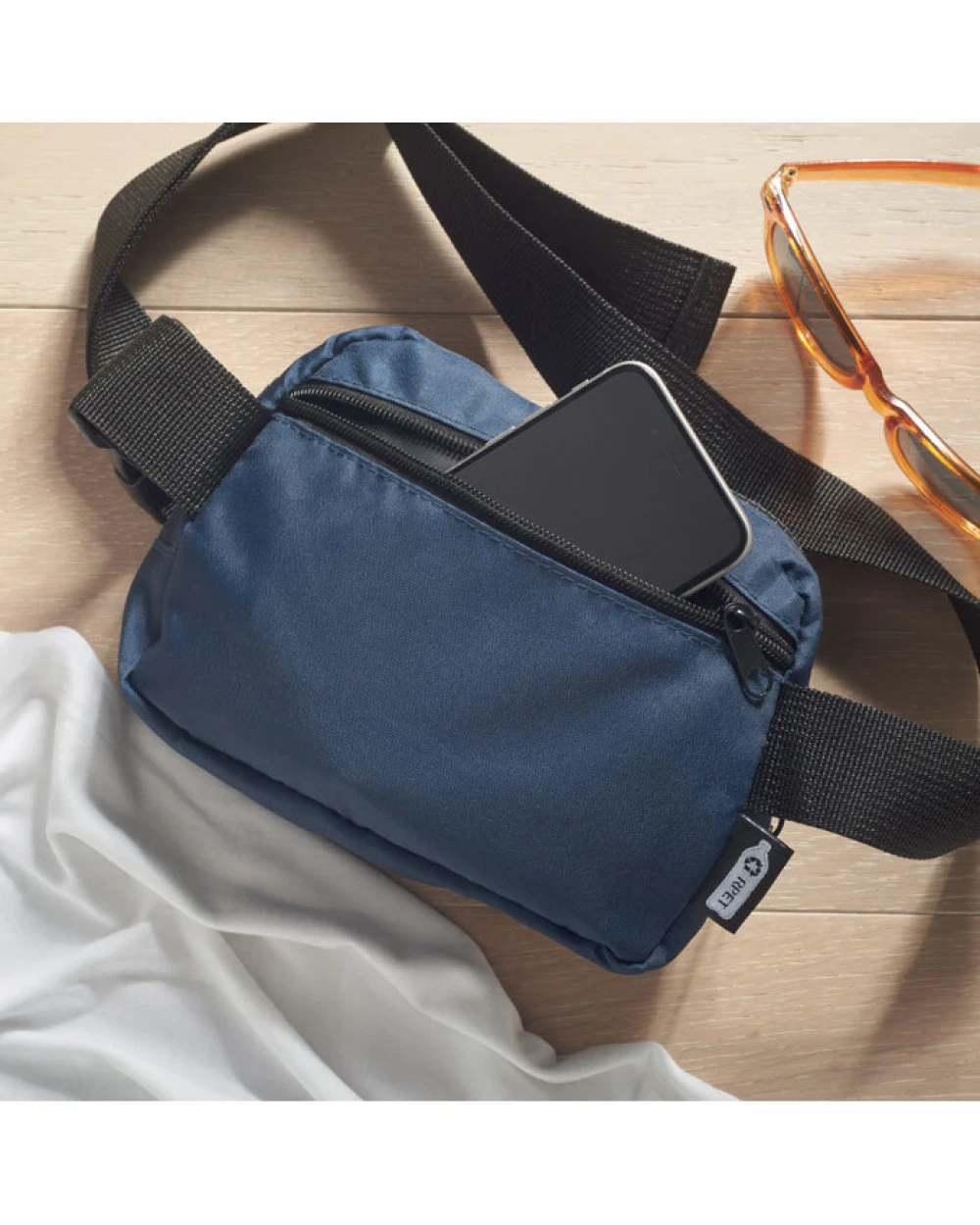 4DO Gürteltasche 300D RPET Taschen personalisierbar